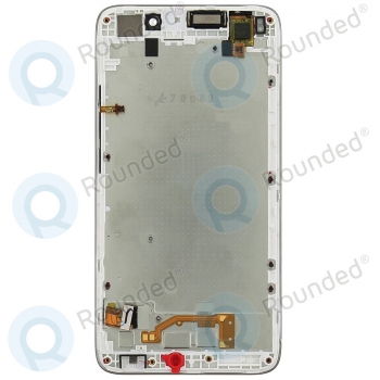 Huawei Ascend G620s Display module frontcover+lcd+digitizer white  image-2
