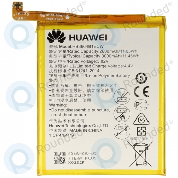 Huawei P9, Honor 8 Battery HB366481ECW 3000mAh HB366481ECW