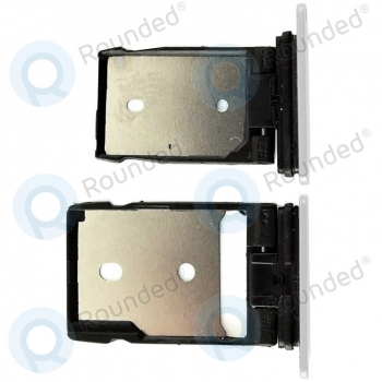 HTC One A9 Sim tray + MicroSD tray white 74H03077-02M + 74H03076-02M image-1