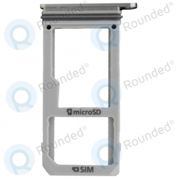 Samsung Galaxy Note 7 (SM-N930F) Sim tray + MicroSD tray silver GH98-40239B image-1