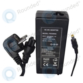 Classic PSE50005 Power supply with cord (19V, 4,75A, 90W, 5,5x2,5mm, C6) PSE50005 EU image-1