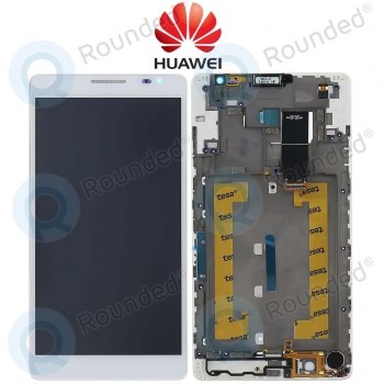 Huawei Ascend P1 Display module frontcover+lcd+digitizer white