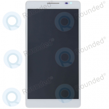 Huawei Ascend P1 Display module frontcover+lcd+digitizer white  image-1