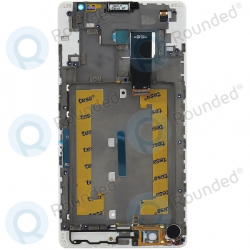 Huawei Ascend P1 Display module frontcover+lcd+digitizer white  image-5