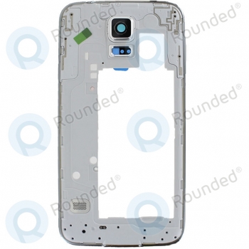 Samsung Galaxy S5 Neo (SM-G903F) Middle cover silver GH98-37880C