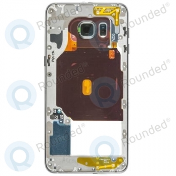 Samsung Galaxy S6 Edge+ (SM-G928F) Middle cover silver GH96-09079D