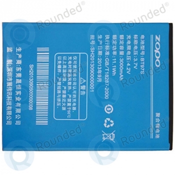 Zopo Captain S (ZP990) Battery BT97S 3000mAh  image-1