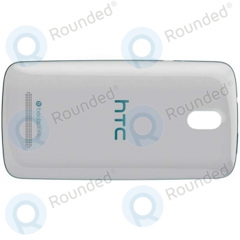 HTC Desire 500 Battery cover white-blue 74H02590-01M image-1
