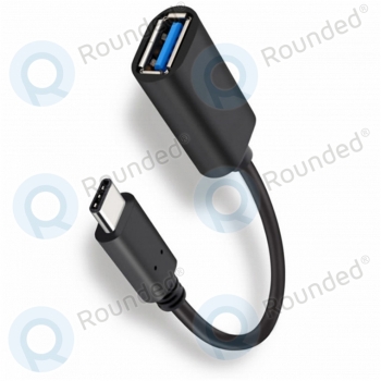 Huawei OTG USB type-C data cable adapter black   image-1