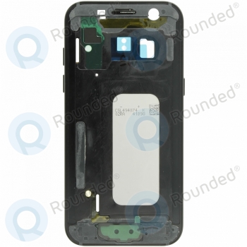 Samsung Galaxy A3 2017 (SM-A320F) Middle cover + Battery black GH82-13667A image-1