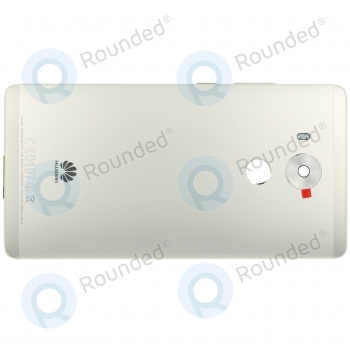 Huawei Mate 8 Back cover white without fingerprint sensor  image-1