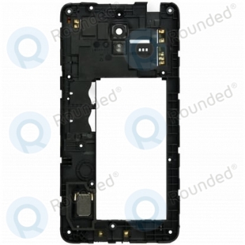Huawei Y635 (Y635-L21) Middle cover + Camera lens black 02350HKC image-1