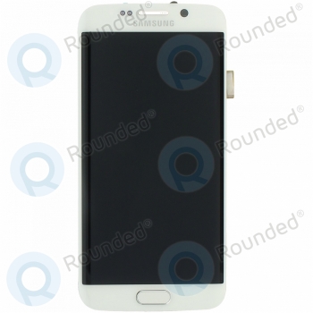 Samsung Galaxy S6 Edge (SM-G925F) Display unit complete white GH97-17162B GH97-17162B image-1