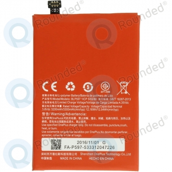 OnePlus 2 Battery BLP597 3000mAh