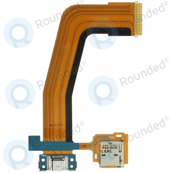 Samsung Galaxy Tab S 10.5 (SM-T800, SM-T805) Charging connector flex incl. Sim reader GH59-13985A