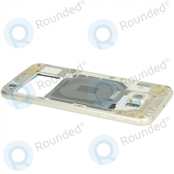 Samsung Galaxy S6 (SM-G920F) Middle cover gold GH96-08583C image-2
