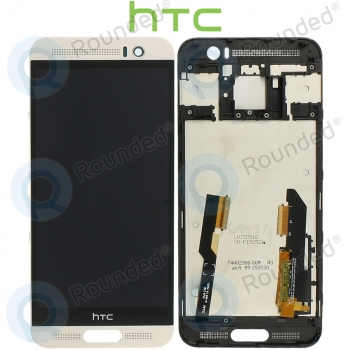 HTC One M9+ Display module frontcover+lcd+digitizer silver