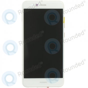 Huawei P10 Lite Display module frontcover+lcd+digitizer + battery white 02351FSC 02351FSC image-1
