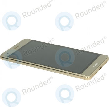 Huawei P8 Lite Display module frontcover+lcd+digitizer gold 02350KGP image-7
