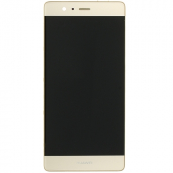 Huawei P9 Display module frontcover+lcd+digitizer + Battery gold 02350SHB 02350SHB image-1