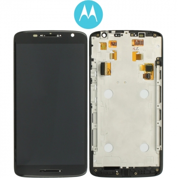 Motorola Moto X Play Display module frontcover+lcd+digitizer black Display digitizer, touchpanel incl. frontcover.