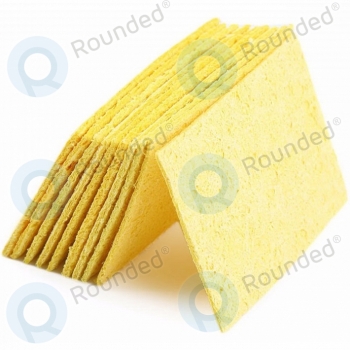 Soldering tip cleaning sponge set 10pcs   image-1