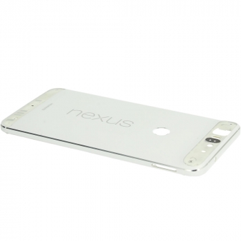 Huawei Nexus 6P Back cover white Middle cover, back cover, rear cover.  image-2