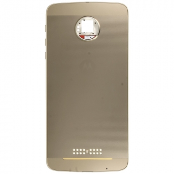 Lenovo Moto Z Battery cover gold Without camera lens.