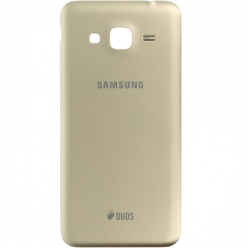 Samsung Galaxy J3 2016 Duos (SM-J320F, SM-J320DS) Battery cover gold GH98-38690B GH98-38690B