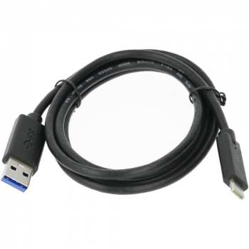 USB Type-C cable 1.2 meter Version: USB 3.0 SuperSpeed. Connector types: USB 3.0 A Male to USB 3.1 type-C Male. Length: 1.2 meter. Color: Black.  image-1