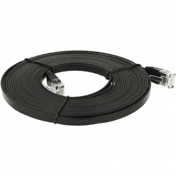 UTP CAT6 network cable 5 meter Type: U/UTP CAT6. Connector 1: RJ45 Male. Connector 2: RJ45 Male. Length: 0.5 meter. Color: Black. Halogen free: No.  image-1