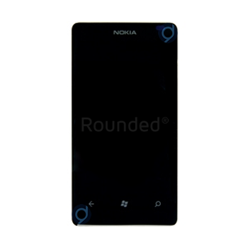 Nokia 800 Lumia display module, digitizer assembly black spare part AMS391PJ04