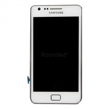 Samsung i9100 Galaxy S 2 Display Full Module Incl Front Cover White