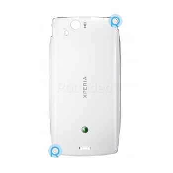 Sony Ericsson LT15, LT18i Xperia Arc, Arc S Battery Cover Pure White