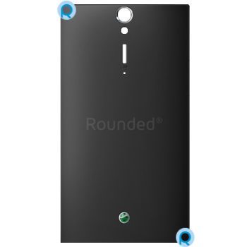 Sony LT26 Xperia S battery cover, battery housing black spare part BATC