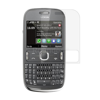 Nokia 302 Asha Screen Protector Gold Plus