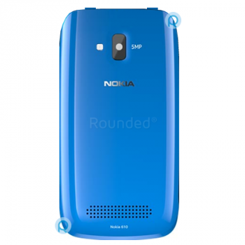 Nokia 610 Lumia battery cover, battery lid cyan spare part BATTC