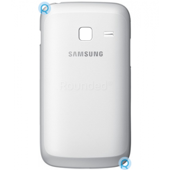 Samsung S6102 Galaxy Y 2 DUOS battery cover, battery housing white spare part BATTC