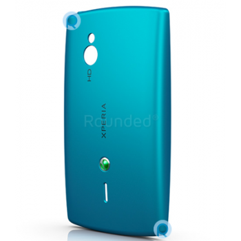 Sony Ericsson SK17i Xperia Mini Pro battery cover, battery housing turquoise spare part 1246-5149