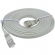 FTP CAT6 network cable 5 meter Type: S/FTP CAT6. Connector 1: RJ45 Male. Connector 2: RJ45 Male. Length: 5 meter. Color: Grey. Extra: Flatcable  image-1