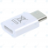 Samsung USB type-C to mircoUSB adapter white GH98-40218A_image-1