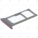 Samsung Galaxy S9 Plus (SM-G965F) Sim tray + MicroSD tray lilac purple GH98-42576B_image-2