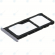 Huawei Honor 6A (DLI-AL10) Sim tray + MicroSD tray grey 97070RTP_image-2