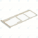 Huawei Y7 Prime 2018, Honor 7C Sim tray + MicroSD tray gold