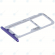 Huawei Nova 3 Sim tray + MicroSD tray iris purple