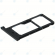 Huawei P smart+ (INE-LX1) Sim tray + MicroSD tray black_image-2