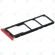 Xiaomi Mi A2 Lite, Redmi 6 Pro Sim tray + MicroSD tray red_image-2