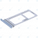 Samsung Galaxy S10e (SM-G970F) Sim tray + MicroSD tray prism blue GH98-43759C