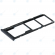 Samsung Sim tray + MicroSD tray black GH98-43922A