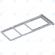 Samsung Sim tray + MicroSD tray white GH98-43922B_image-1